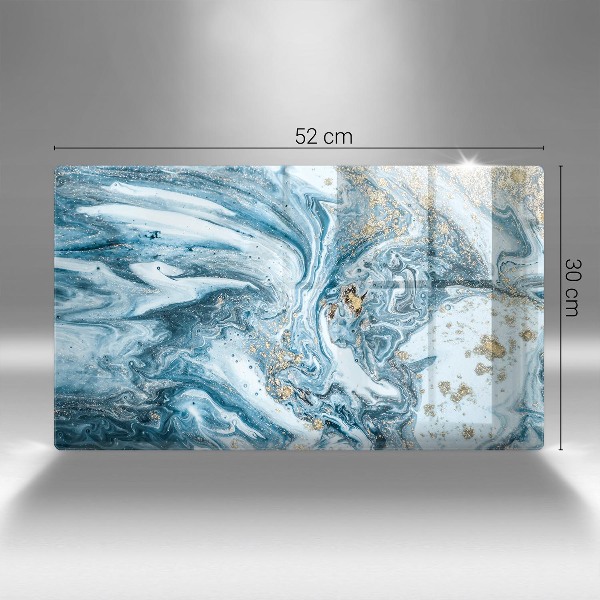 Grafkaars onderzetter Structuur met goud