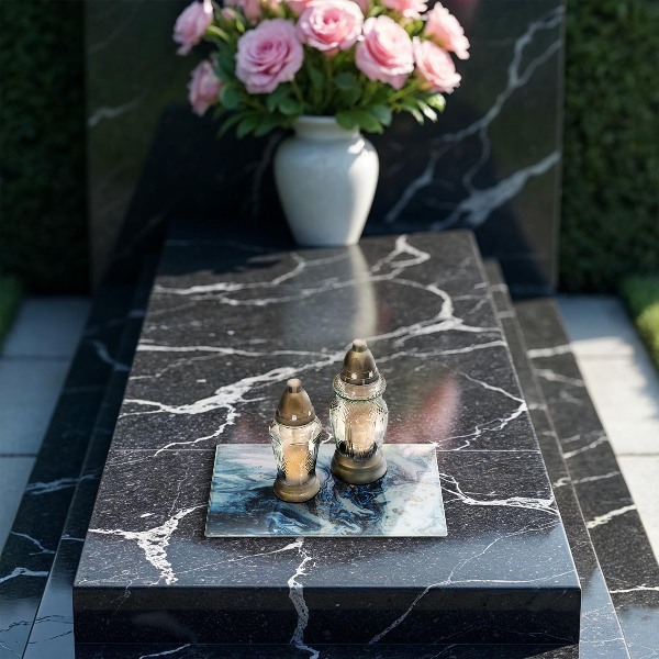 Grafkaars onderzetter Structuur met goud