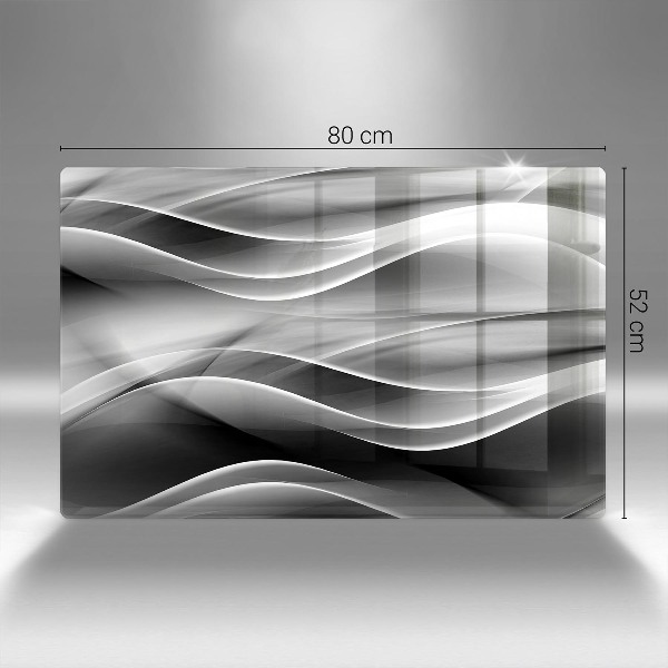 Grafkaars onderzetter Abstracte, zachte lijnen