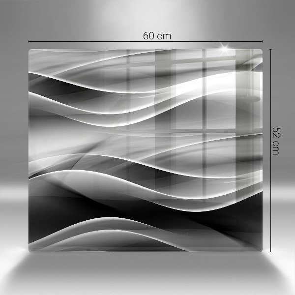 Grafkaars onderzetter Abstracte, zachte lijnen