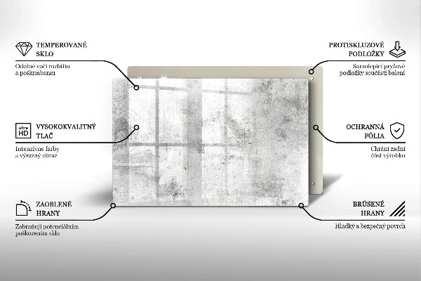 Grafkaars onderzetter Betonstructuur