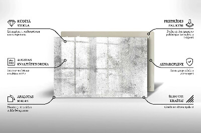 Grafkaars onderzetter Betonstructuur