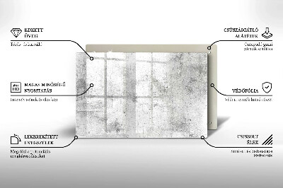 Grafkaars onderzetter Betonstructuur