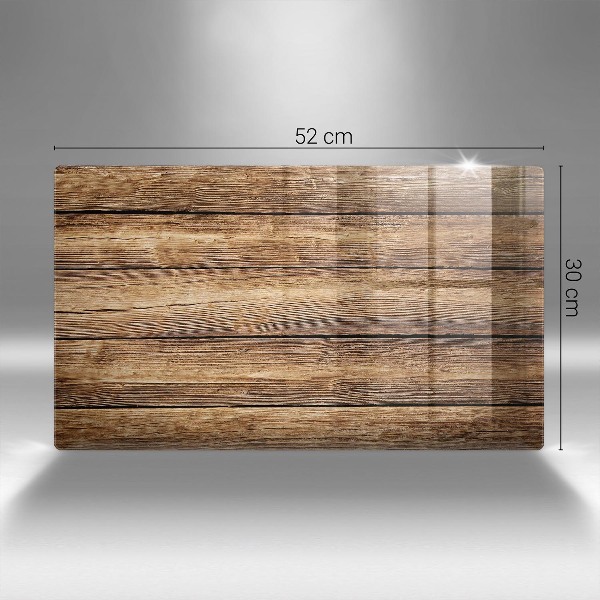 Grafkaars onderzetter Planken met houtstructuur