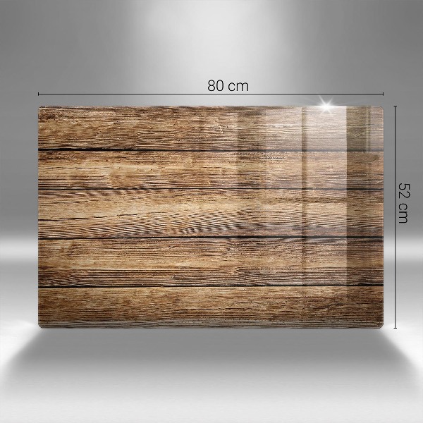 Grafkaars onderzetter Planken met houtstructuur