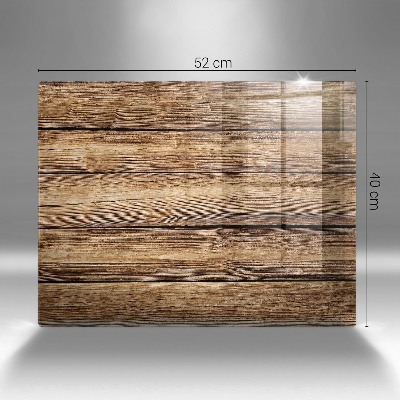 Grafkaars onderzetter Planken met houtstructuur