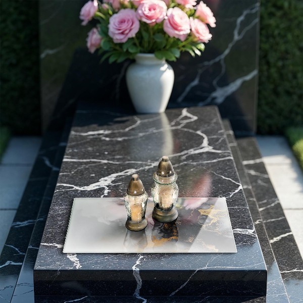 Grafkaars onderzetter Abstractie met goud