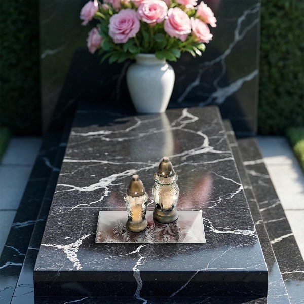 Grafkaars onderzetter Boho-bladeren en -vegetatie