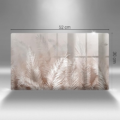 Grafkaars onderzetter Boho-bladeren en -vegetatie