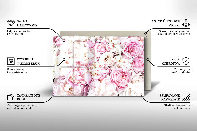 Grafkaars onderzetter Boeket pioenrozen