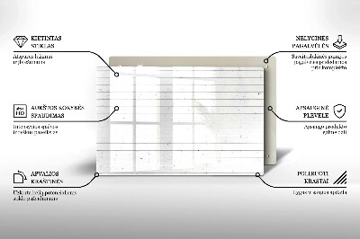 Grafkaars onderzetter Moderne lichtpanelen