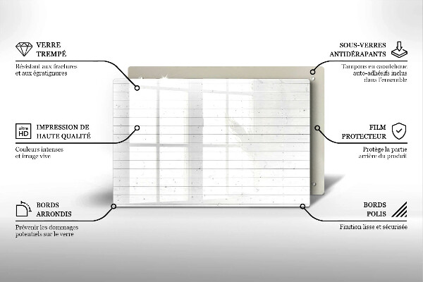 Grafkaars onderzetter Moderne lichtpanelen