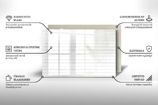 Grafkaars onderzetter Moderne lichtpanelen