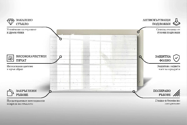 Grafkaars onderzetter Moderne lichtpanelen