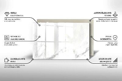 Grafkaars onderzetter Modern marmer