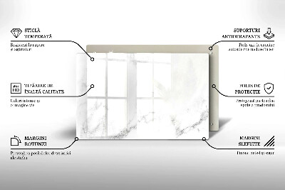 Grafkaars onderzetter Modern marmer