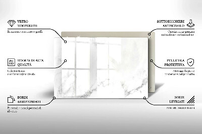 Grafkaars onderzetter Modern marmer