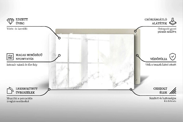 Grafkaars onderzetter Modern marmer