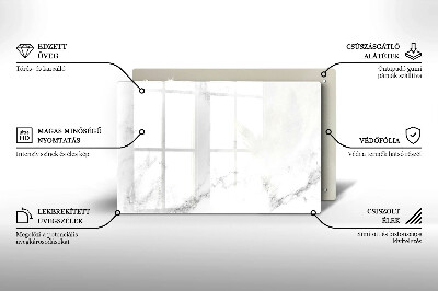 Grafkaars onderzetter Modern marmer