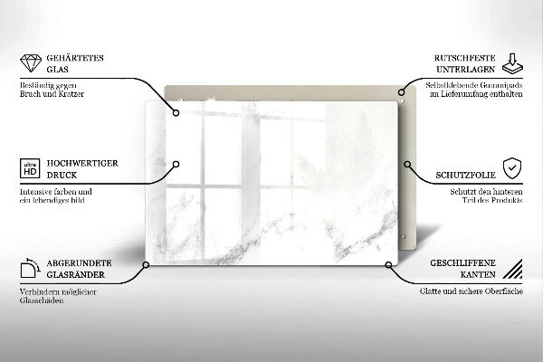 Grafkaars onderzetter Modern marmer