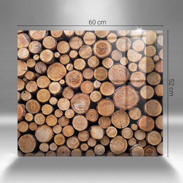 Grafkaars onderzetter Boomstammen