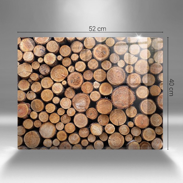 Grafkaars onderzetter Boomstammen