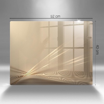 Glasplaat voor grafkaars Moderne abstractie