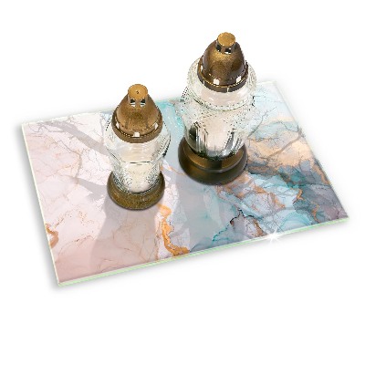 Grafkaars onderzetter Abstract marmer