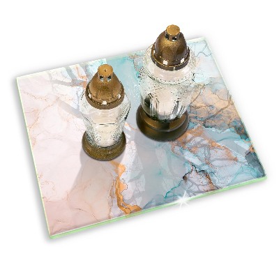 Grafkaars onderzetter Abstract marmer