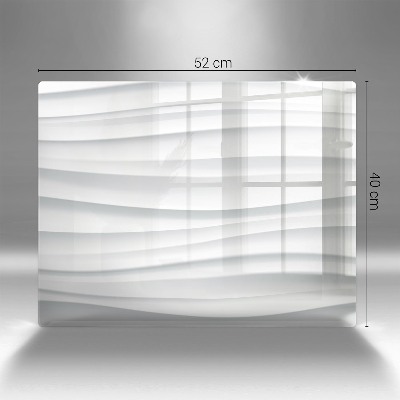 Glasplaat voor grafkaars Moderne structuur