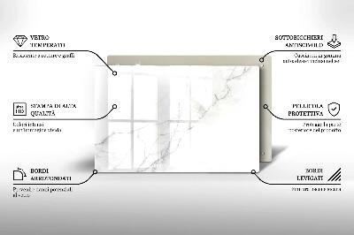 Grafkaars onderzetter Marmeren achtergrond