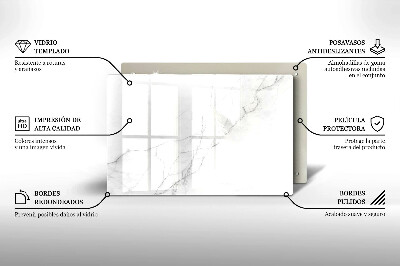 Grafkaars onderzetter Marmeren achtergrond