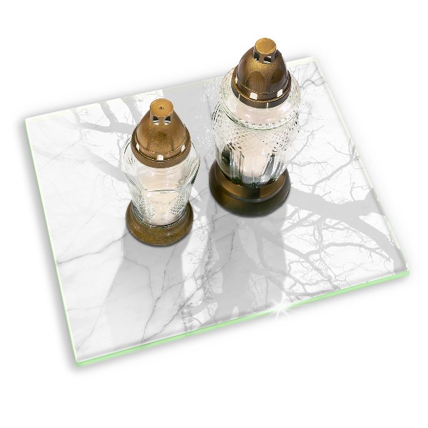 Grafkaars onderzetter Marmeren achtergrond