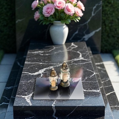 Grafkaars onderzetter Marineblauwe kleur