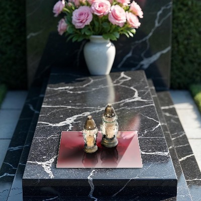 Grafkaars onderzetter Rode kleur