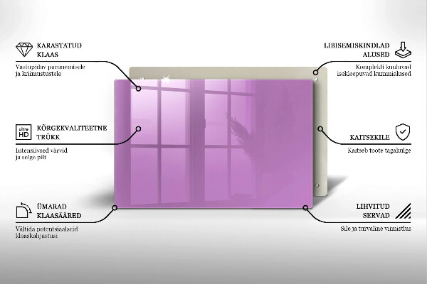 Grafkaars onderzetter Violet