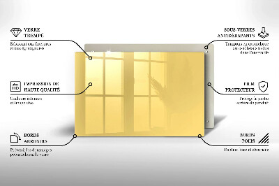 Grafkaars onderzetter Gele kleur