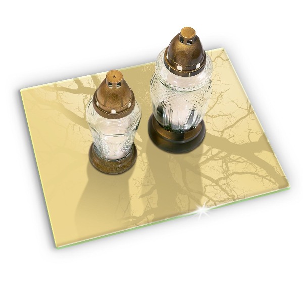 Grafkaars onderzetter Gele kleur