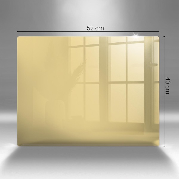 Grafkaars onderzetter Gele kleur