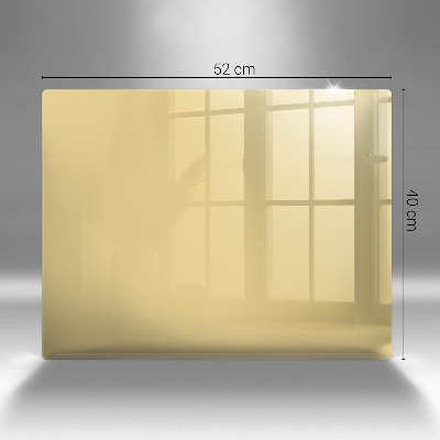 Grafkaars onderzetter Gele kleur