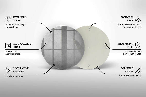 Glasplaat voor grafkaars Achtergrond met betontextuur