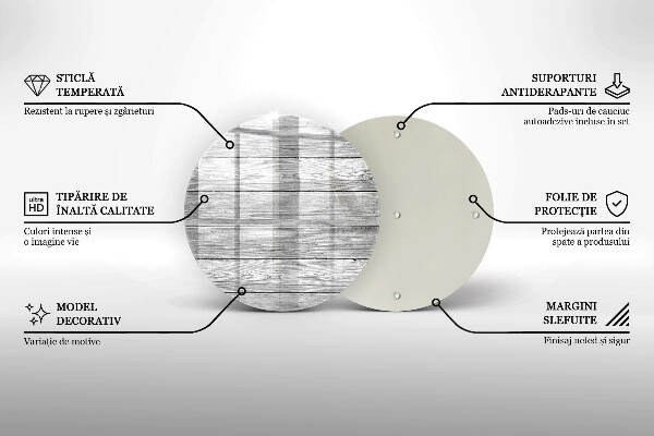 Grafkaars onderzetter Oude houten planken