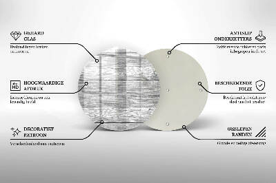 Grafkaars onderzetter Oude houten planken