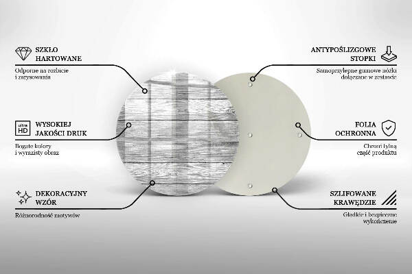 Grafkaars onderzetter Oude houten planken