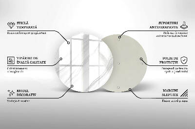 Grafkaars onderzetter Delicaat marmer
