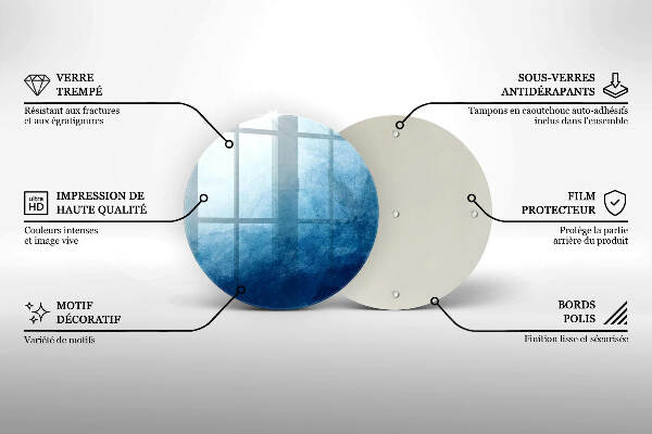 Grafkaars onderzetter Abstracte achtergrond