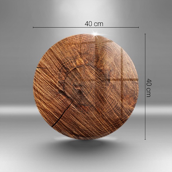 Grafkaars onderzetter Houten constructie