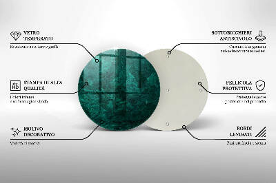 Grafkaars onderzetter Steenachtige achtergrondtextuur