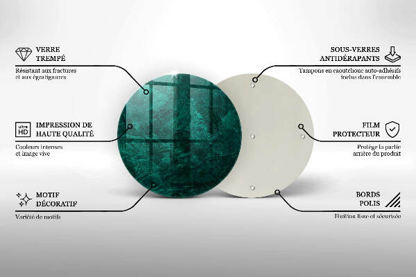 Grafkaars onderzetter Steenachtige achtergrondtextuur