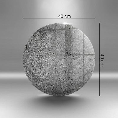 Grafkaars onderzetter Betonsteenstructuur